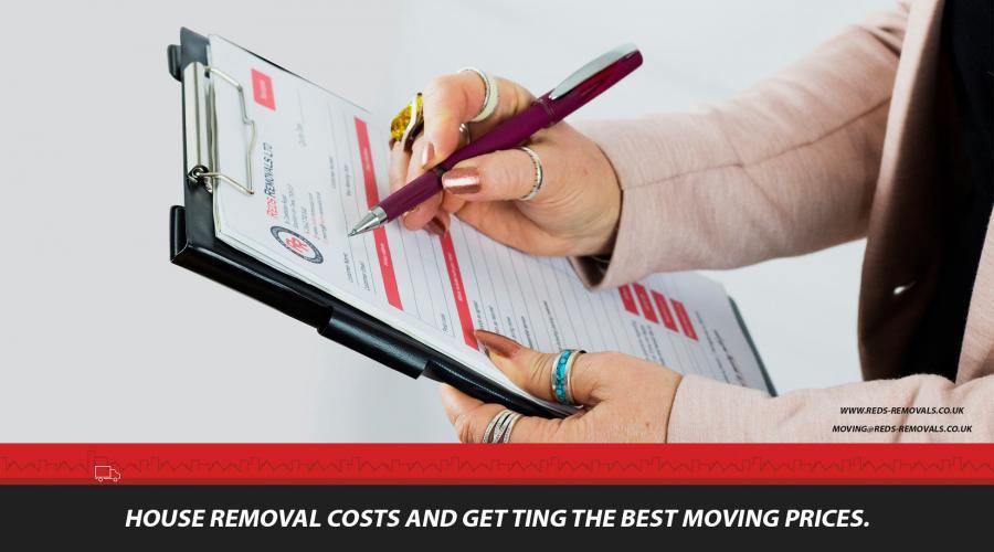 How much do house removals cost in the UK, North East by a removal company