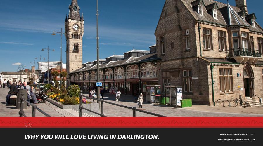 Moving to Darlington and why Darlington is a good place to live.