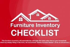 Furniture inventory list for moving home